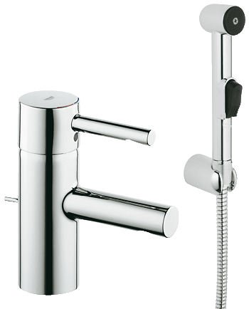 Смеситель для умывальника GROHE ESSENCE 32535000 с лейкой