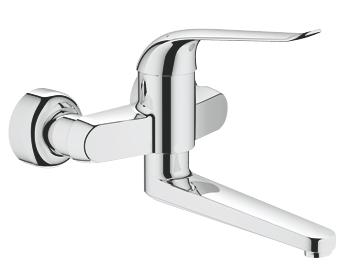 См-ль д/ванны GROHE EUROECO Special 32773000 излив 257мм, ручка