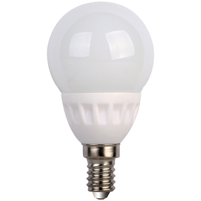 ecola лампа G50 шар K4LW50ELC Е14 5W (50Вт) 2700К