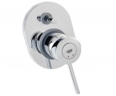 GROHE панель д/ванны+душа BAU CLASSIC 29047000 с механизмом