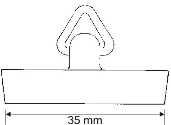 Пробка 60мм HC-57 (треугольная)