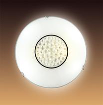 128 SN15 037 хром/белый/декор хрусталь Н/п светильник E27 100W 220V LAKRIMA