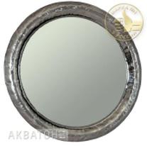 Зеркало Акватон Андорра 90 круглое, серебро