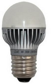 ecola лампа G45 шар K7LW42ELC Е27 4,2W (40Вт) 2700К