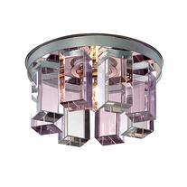 369354 NT09 218 хром/прозрачно-розовый Встраиваемый светильник IP20 G9 40W 220V CARAMEL 3
