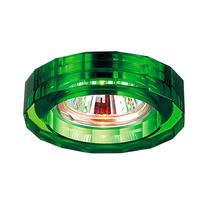 369491 NT09 354 зелёный Встраиваемый светильник GX5.3 50W 12V GLASS