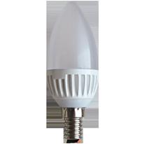 ecola лампа свеча C4LV44ELC Е14 4,4W (45Вт) 4100К