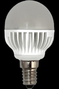 ecola лампа G45 шар K4LW42ELC Е14 4,2W (40Вт) 2800К