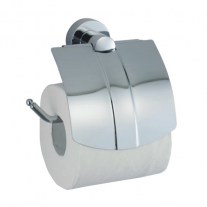 Держатель туалетной бумаги WasserKRAFT с крышкой К-9425 хром