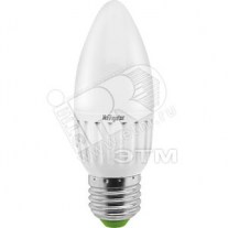 Лампа светодиодная LED 5вт E27 теплый матовая свеча (94481 NLL-P-C37)